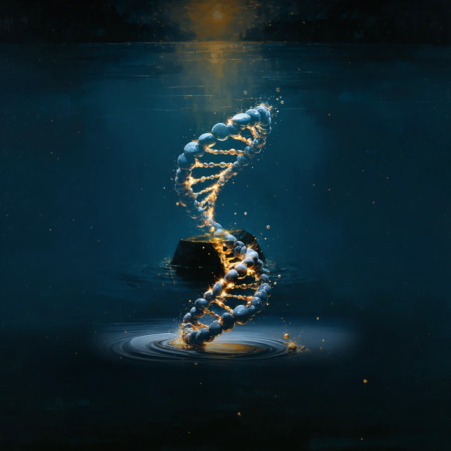 The Deep Drifter Sound DNA art